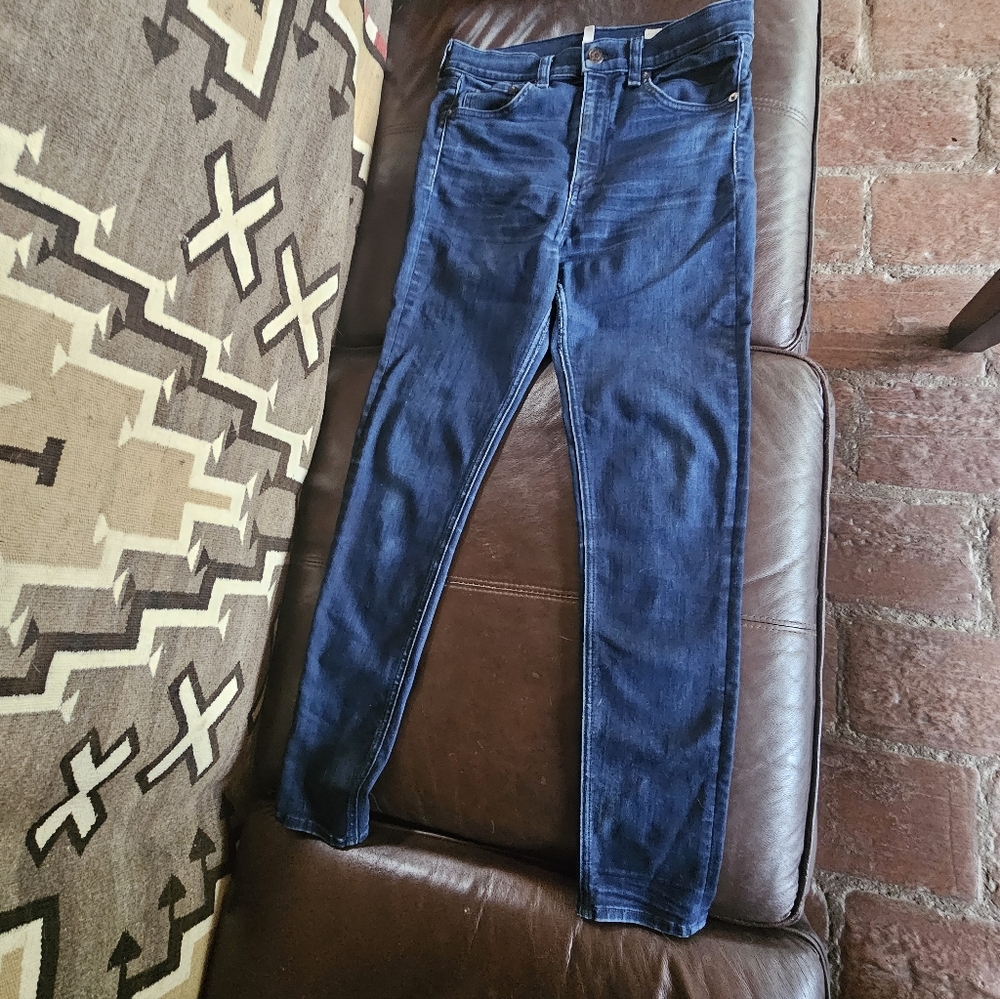 RAG & BONE Size 27 High RISE Ankle SKINNY